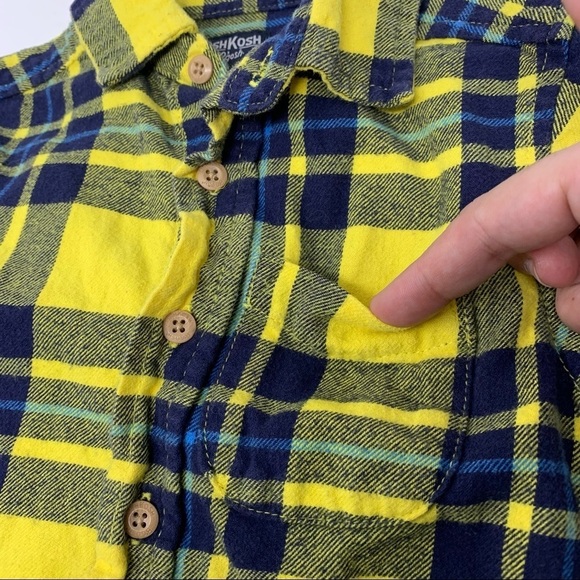 OshKosh B’gosh Plaid Flannel Shirt - Picture 3 of 4